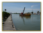 Min. delle Infrastrutture - Lavori di dragaggio fiume Tevere, Ponte della Scafa fino alla Foce